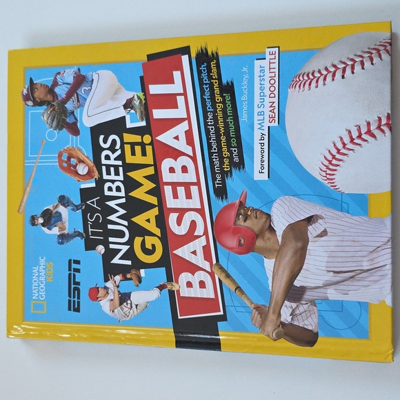 National Geographic Other - National Geographic Kids Baseball Book - It's A Numbers Game! Baseball